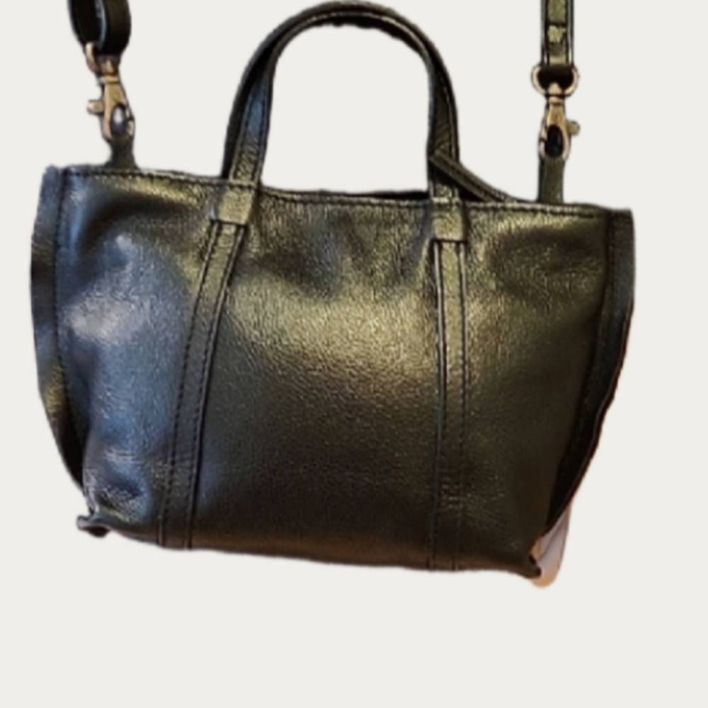 Anthropologie Black Mini Bag